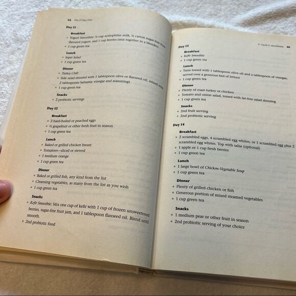 The 17 Day Diet by Dr Mike Moreno Rapid Weight Loss Recipe & Plan Book - Picture 10 of 10